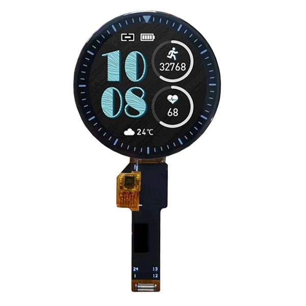 1.28 นิ้ว TFT capacitive touch display หน้าจอสัมผัสที่ปรับแต่งได้