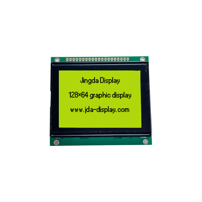 128x64 จอแสดงผล LCD หน้าจอกราฟิกโหมดบวก STN