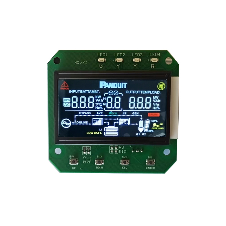 จอแสดงผล LCD 7 ส่วน ขาวดำ รุ่น VA Positive LCD