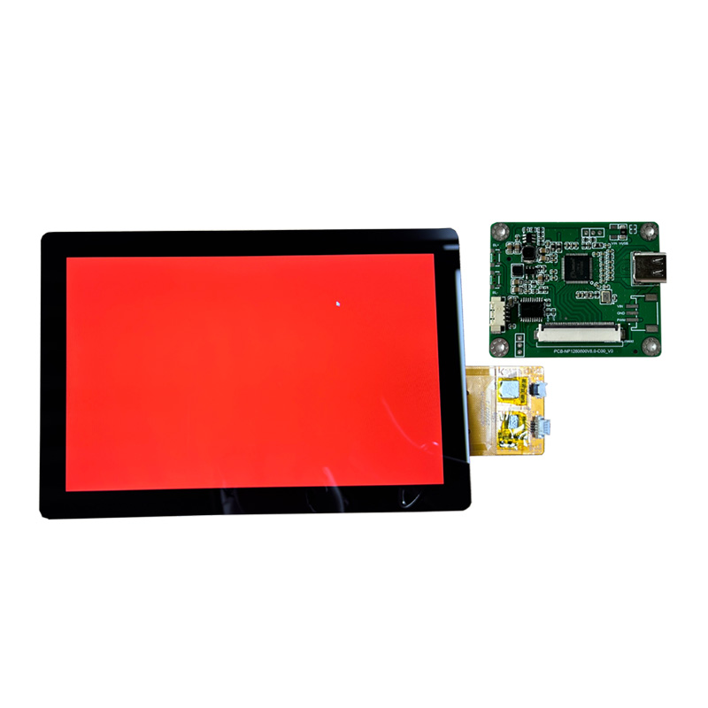 8 นิ้ว TFT capacitive CTP Portable Display พร้อมอินเตอร์เฟส Type-C