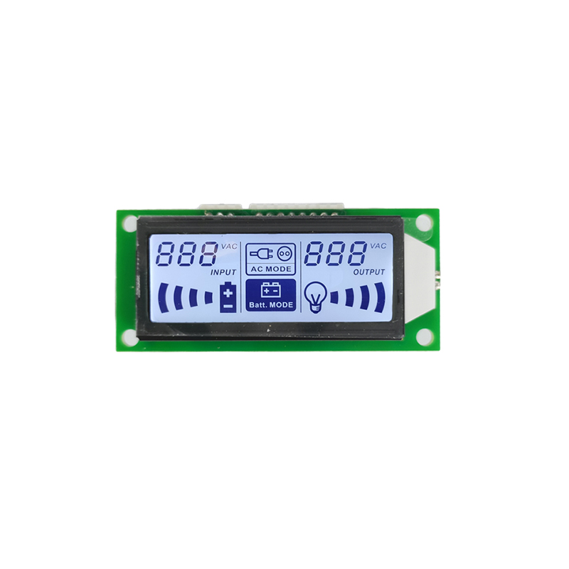 จอแสดงผล LCD 7 ส่วนแบบกำหนดเอง TN Positive Display