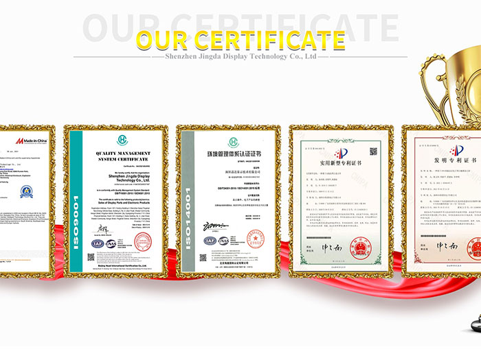 Our Certificate